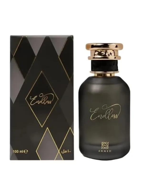 Ahmed Al Maghribi Endless Perfume 100ml – Eau de Parfum, Peach, Apple Blossom, Rose, Musk & Sandalwood, Fruity Floral Fragrance