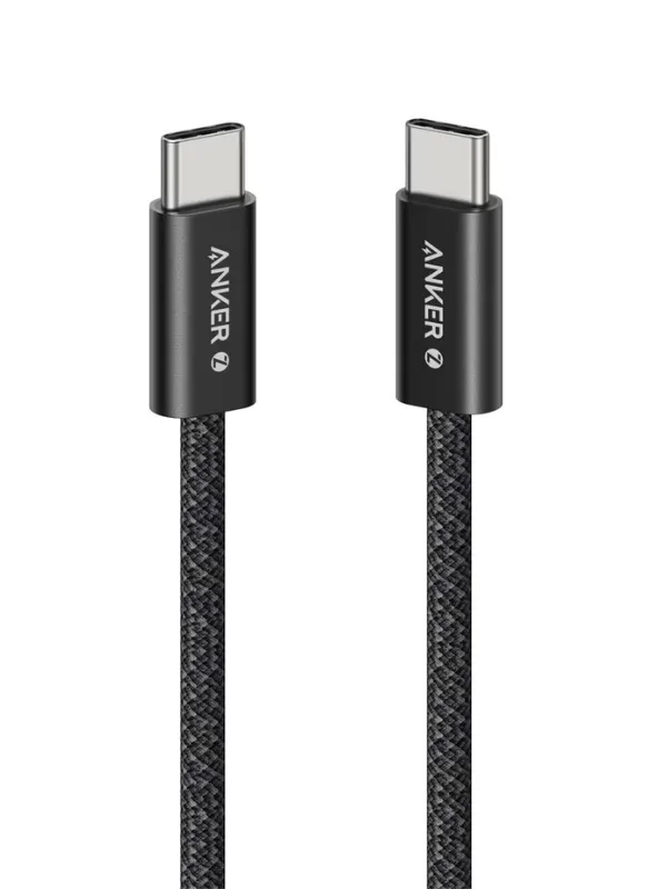 ANKER USB-C to USB-C Cable 3.3FT 240W – Durable Braided Fast Charging Cable