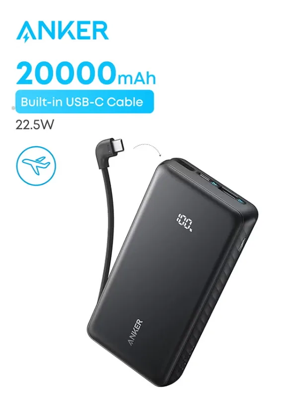 ANKER Zolo Power Bank 20000mAh 22.5W