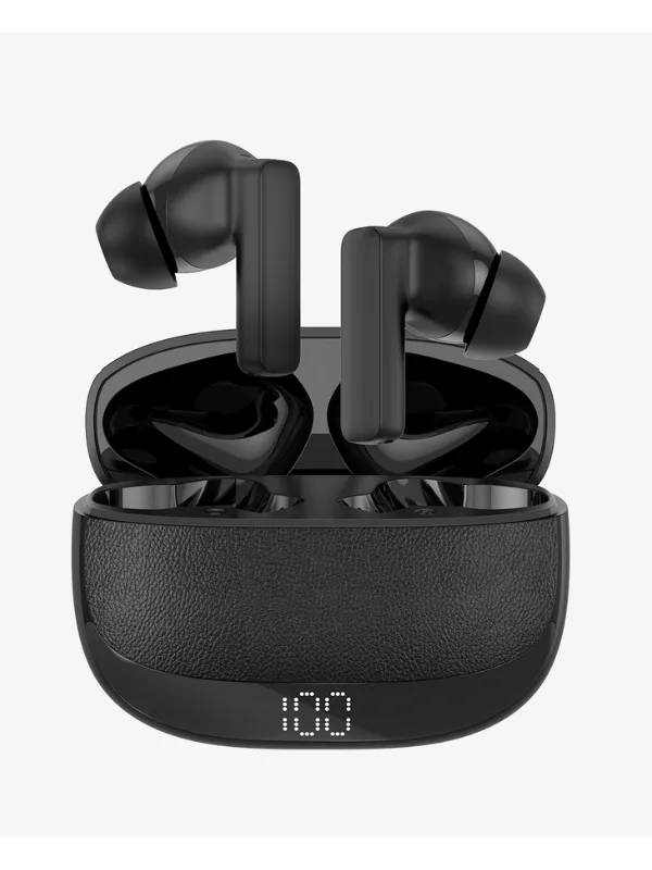 BWOO BO-BW40 Noise Cancellation Wireless Earphones – ANC + ENC, Bluetooth 6.0, 15H Total Playtime