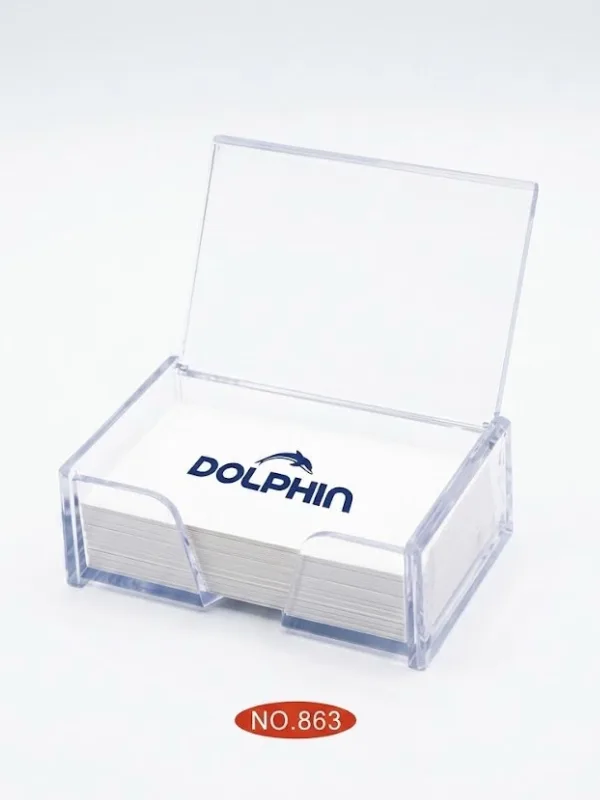 Dolphin Name Card Holder No. 863