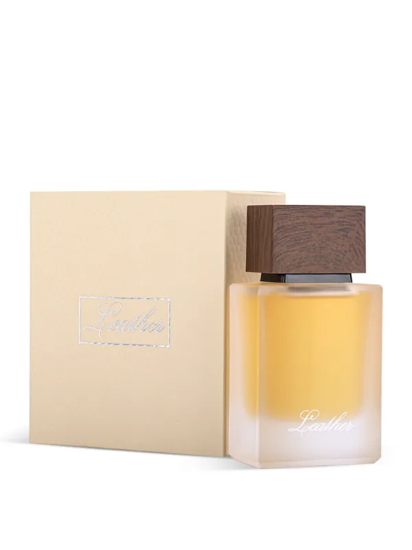 Ahmed Al Maghribi Leather Perfume 50ml – Extrait de Parfum, Saffron & Thyme, Leather, Woody & Powdery Fragrance - alternate view