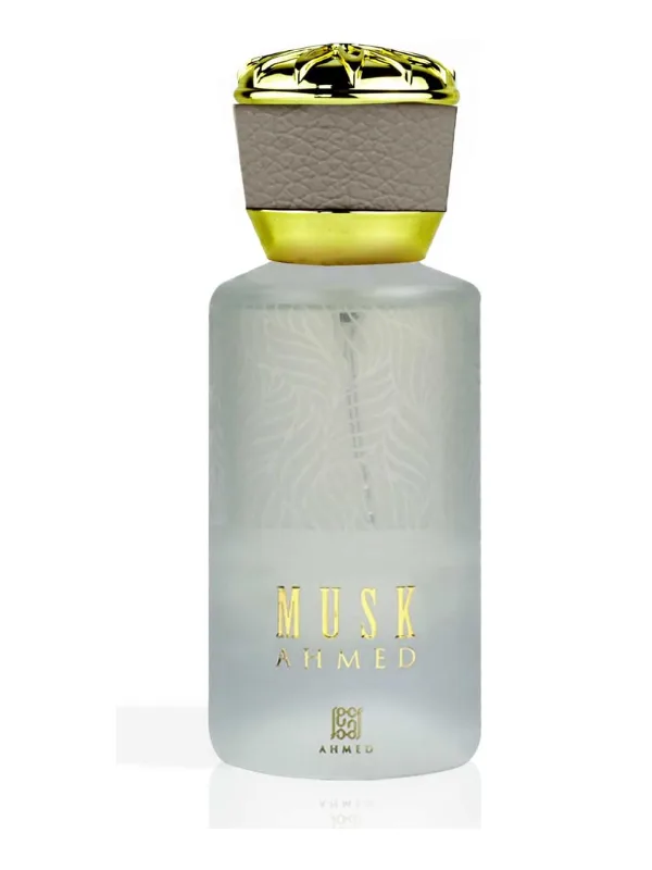 Ahmed Al Maghribi Musk Ahmed Perfume 50ml – Extrait de Parfum, Citrus & Floral Fragrance, Rose, Jasmine, Musk & Amber - alternate view