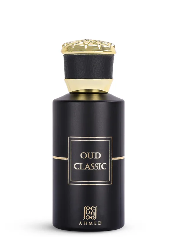 Ahmed Al Maghribi Oud Classic Perfume 50ml – Eau de Parfum, Oud, Cedarwood, Patchouli, Musk, Vanilla & Bakhoor, Long Lasting Unisex Fragrance - alternate view