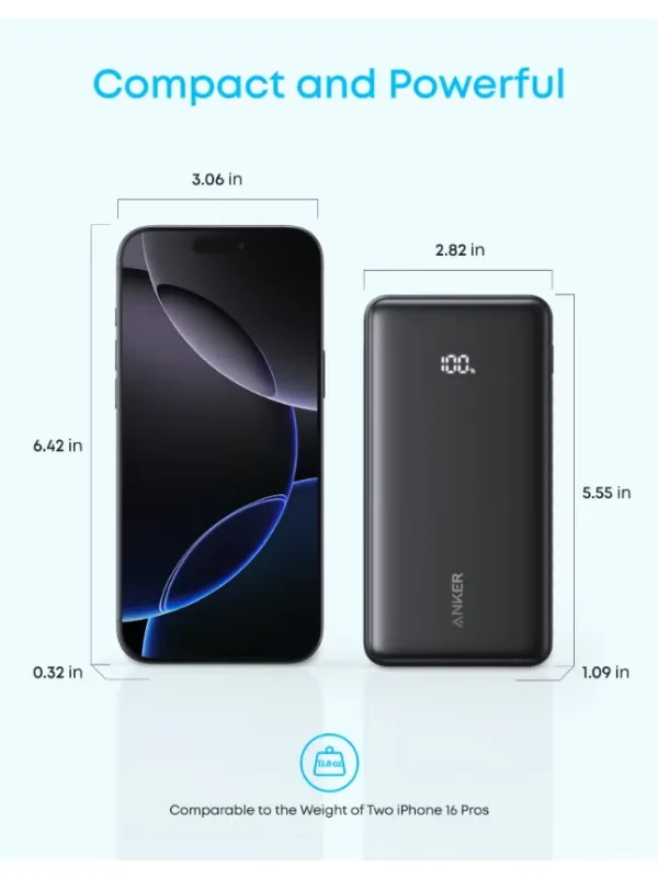 ANKER Zolo Power Bank 20000mAh 22.5W