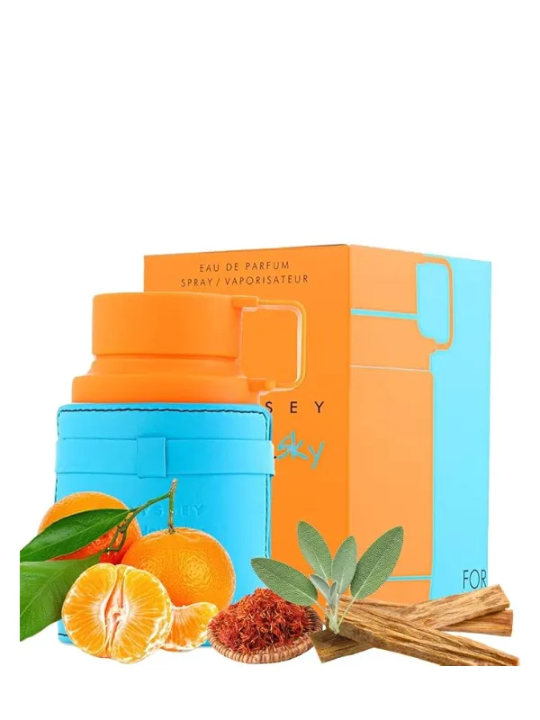 Armaf Odyssey Mandarin Sky EDP 100ml Perfume – Long Lasting Men's Eau de Parfum - alternate view