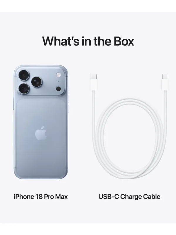 iPhone 18 Pro Max 256GB - Burgundy