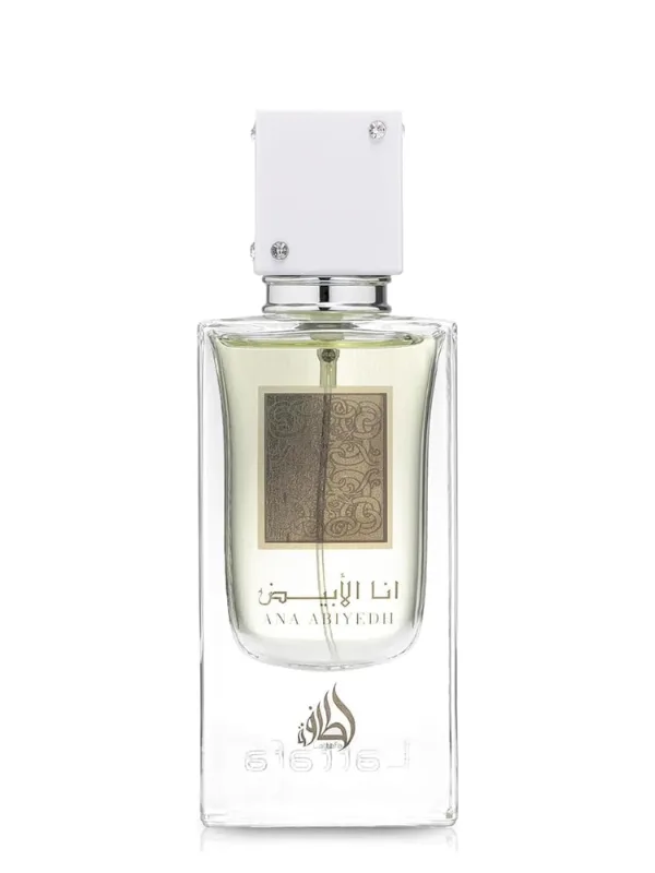 Lattafa Ana Abiyedh Eau de Parfum 60ml – White Musk, Pear, Vanilla, Amber & Musk, Elegant Unisex Fragrance - alternate view