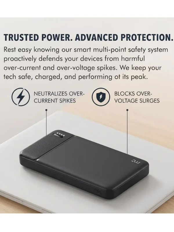 MyCandy PBE100 Power Bank 10000mAh – Portable Fast Charging Battery Pack