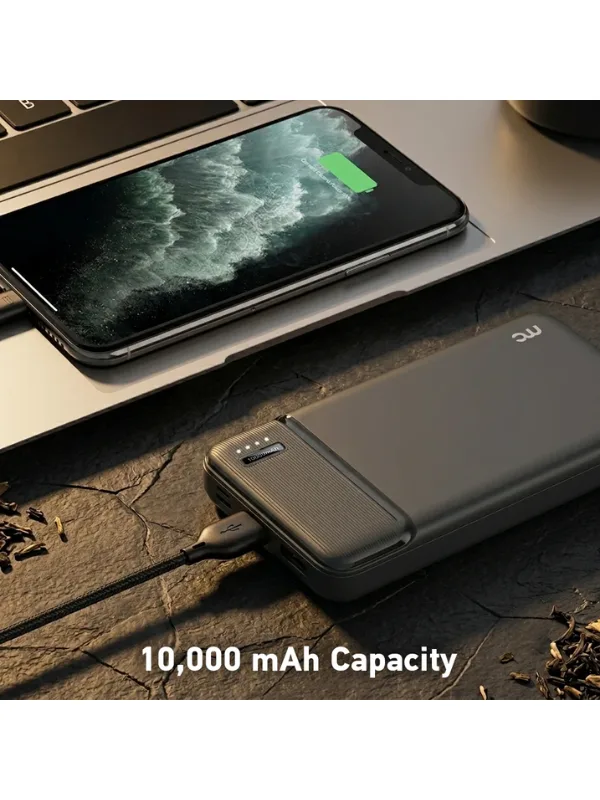 MyCandy PBE100 Power Bank 10000mAh – Portable Fast Charging Battery Pack
