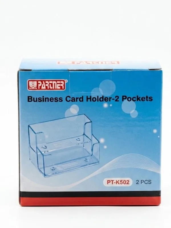 Partner PT-K502 Business Card Holder - alternate view