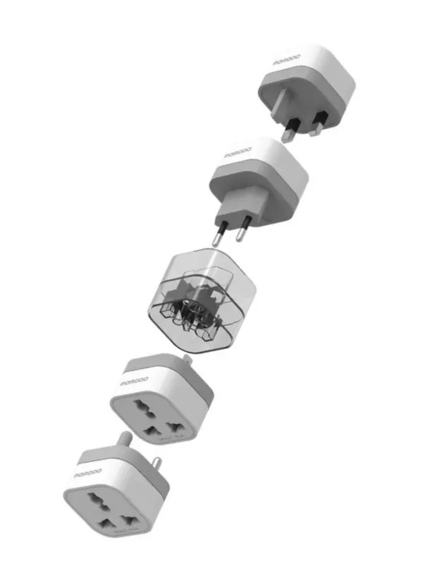 Porodo Global Compatibility Universal AC Adapter - alternate view