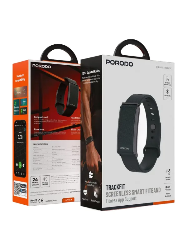 Porodo TrackFit Screenless Smart Fit Band - alternate view