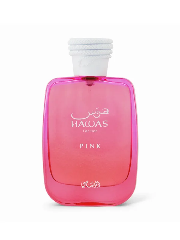 Rasasi Hawas For Her Pink EDP 100ml Perfume – Long Lasting Women's Eau de Parfum - alternate view