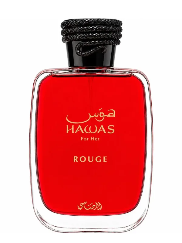 Rasasi Hawas For Her Rouge EDP 100ml Perfume – Long Lasting Women's Eau de Parfum - alternate view