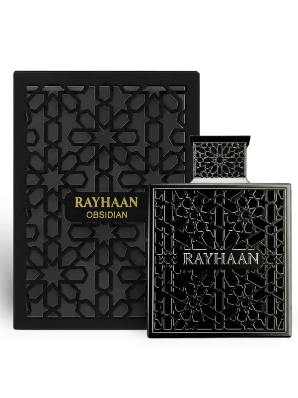 Rayhaan Obsidian EDP 100ml Perfume – Long Lasting Unisex Eau de Parfum - alternate view