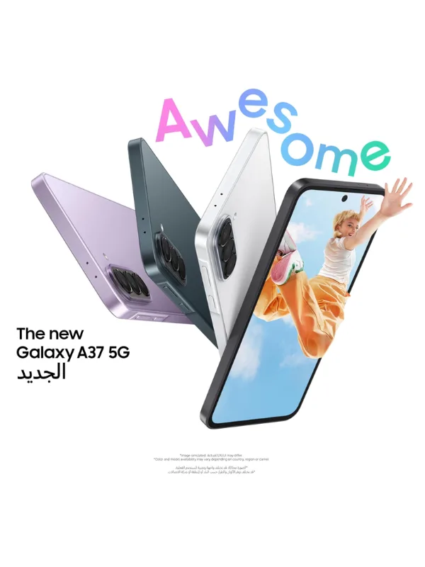 Samsung Galaxy A37 5G – 8GB/256GB - Awesome Charcoal