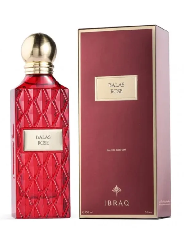IBRAQ Balas Rose EDP 150ml Perfume – Long Lasting Women's Eau de Parfum
