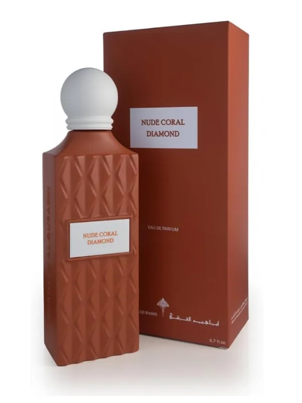 IBRAQ Nude Coral Diamond EDP 150ml Perfume – Long Lasting Women's Eau de Parfum