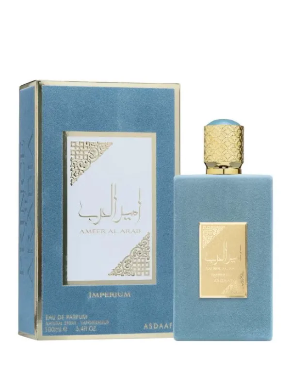 Lattafa Ameerat Al Arab Imperium Perfume 100ml – Eau de Parfum, Citrus, Black Pepper, Jasmine, Vanilla, Musk & Amber, Fresh Fruity Floral Fragrance