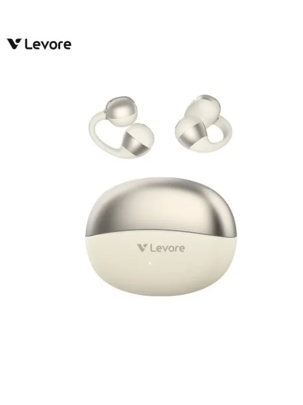 LEVORE LBT206 Open Ear Buds with InteliTouch – Wireless Bluetooth Earphones