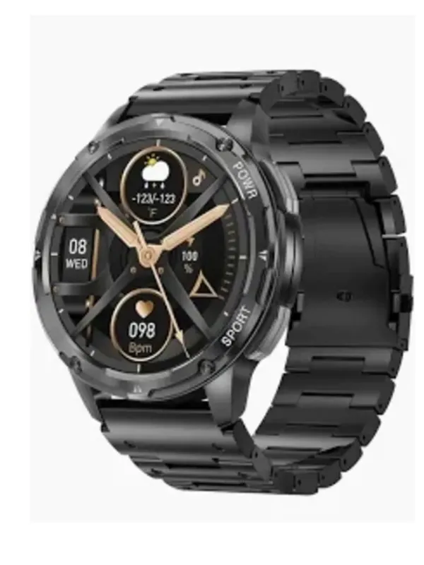 MyCandy SW-C250 AMOLED Smart Watch – Bluetooth Calling, Rotating Button & Fitness Tracking