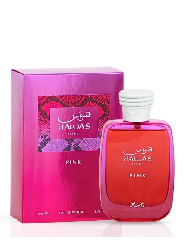 Rasasi Hawas For Her Pink EDP 100ml Perfume – Long Lasting Women's Eau de Parfum