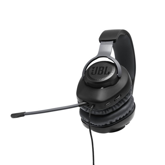 JBL Quantum 100 Wired Over-Ear Gaming Headset - Black