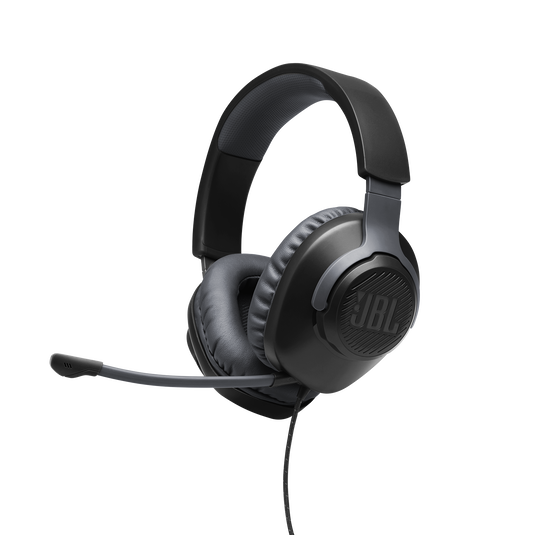 JBL Quantum 100 Wired Over-Ear Gaming Headset - Black