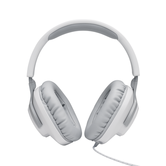 JBL Quantum 100 Wired Over-Ear Gaming Headset  - White